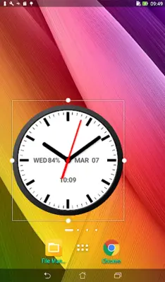 Analog Clock Widget PlusSize-7 android App screenshot 4