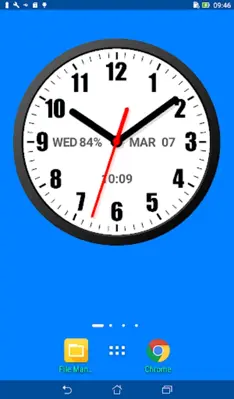 Analog Clock Widget PlusSize-7 android App screenshot 5