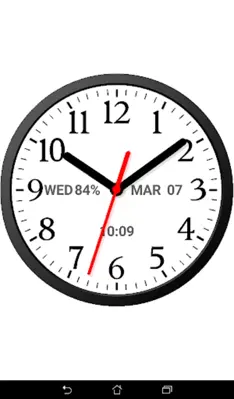 Analog Clock Widget PlusSize-7 android App screenshot 7